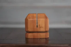 Accessoires fumeur bois signé Jacques Mauhin, nécessaire pour bureau