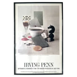 Affiche originale et officielle Moma New York, Irving Penn 1984