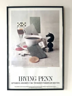 Affiche originale et officielle Moma New York, Irving Penn 1984