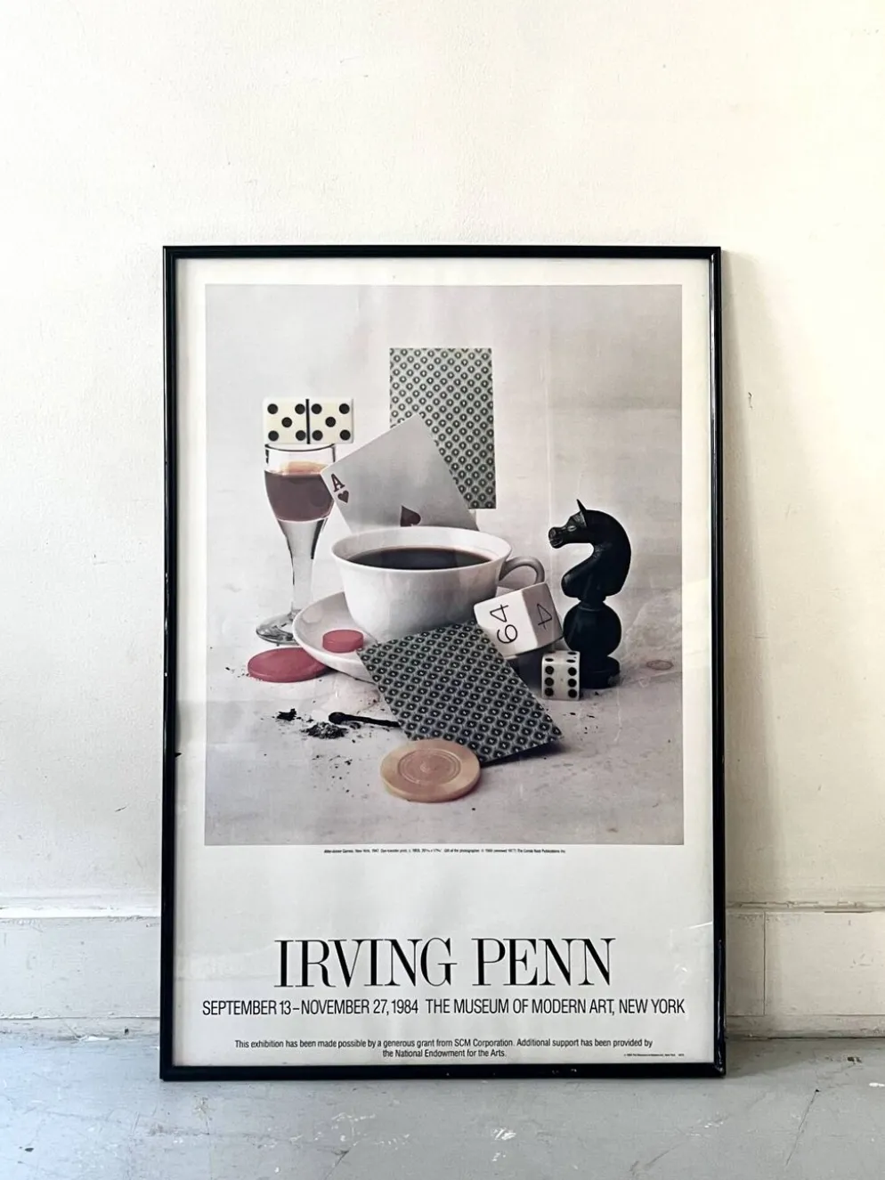 Affiche originale et officielle Moma New York, Irving Penn 1984