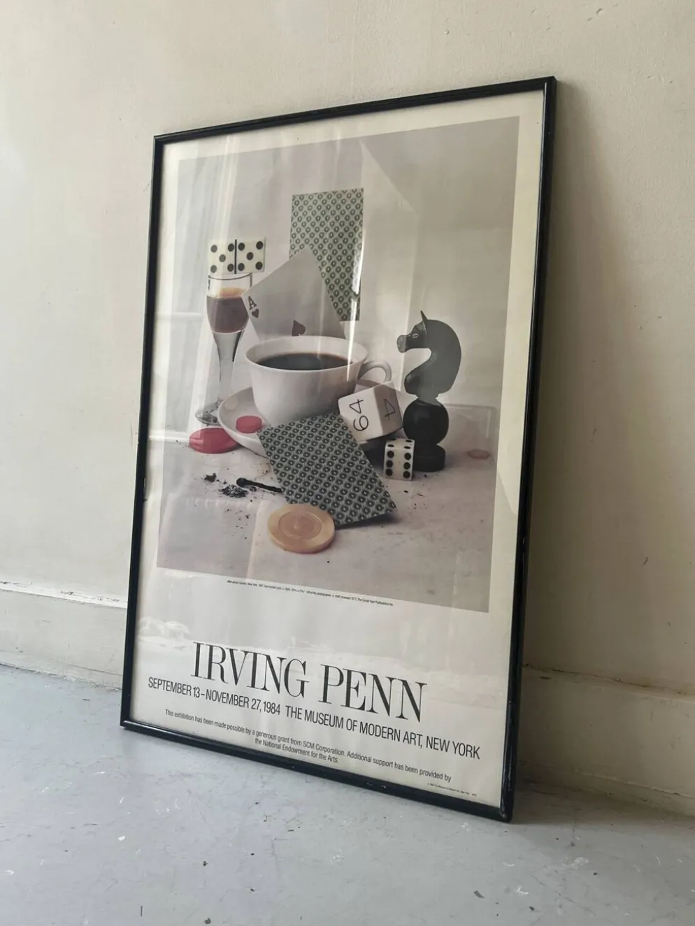 Affiche originale et officielle Moma New York, Irving Penn 1984