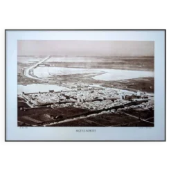 Aigues-Mortes, vintage, planche photo imprimée en 1935.