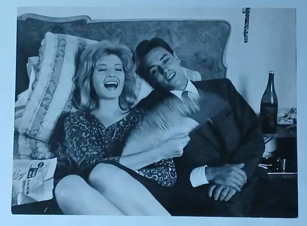 Alain Delon et Monica Vitti par Sergio Strizzi