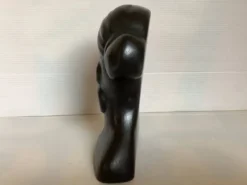 Ancien buste de femme africaine à poser ou à accrocher