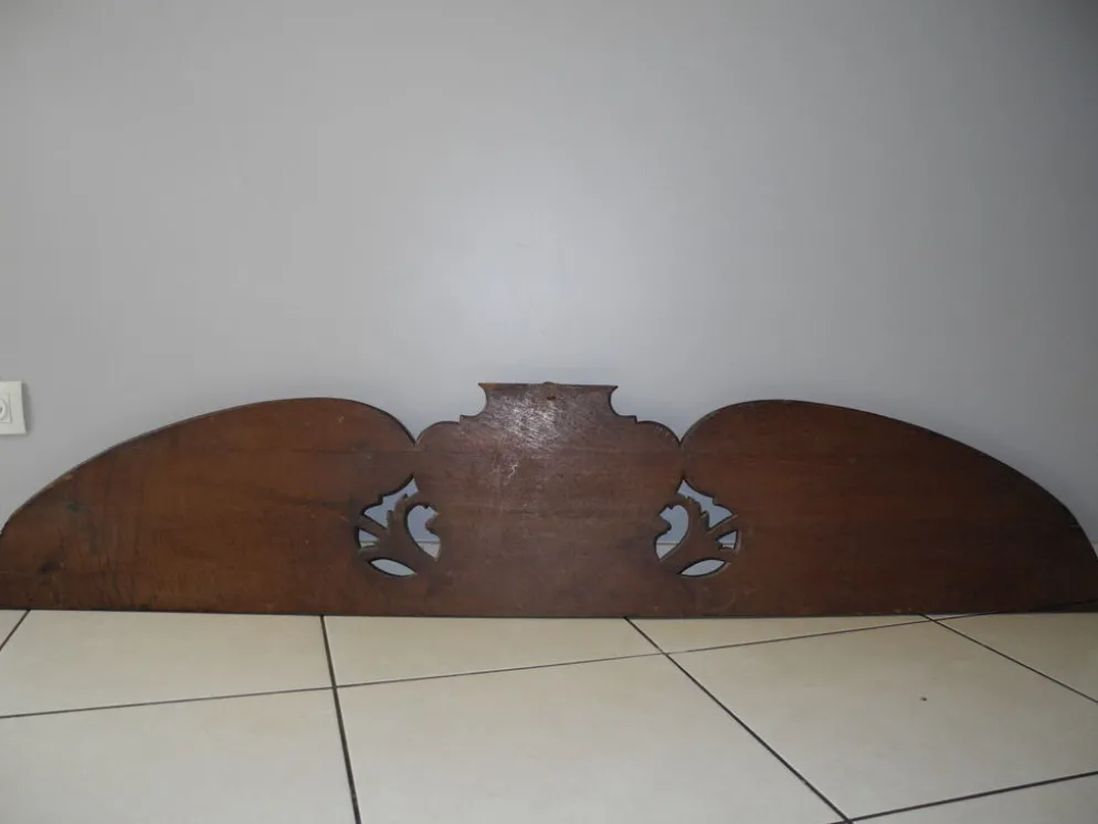 Ancien fronton bois 170cm