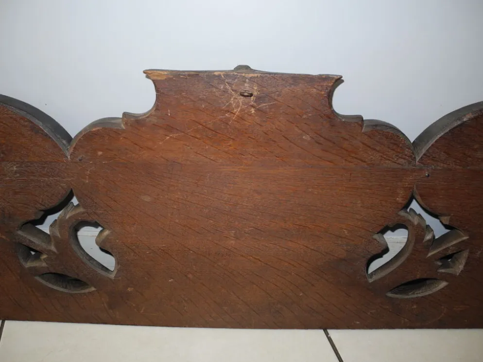 Ancien fronton bois 170cm