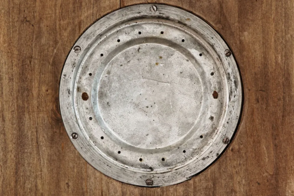 Ancien jeu de la boule, acajou