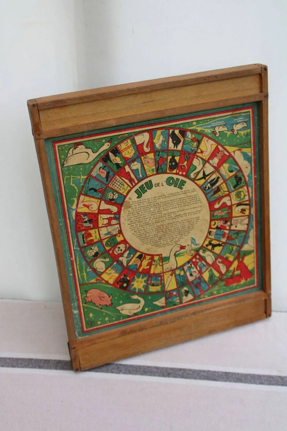 Ancien jeu de l'oie