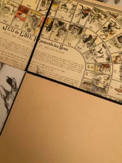 Ancien jeu de l’oie renouvelé des grecs