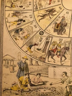 Ancien jeu de l’oie renouvelé des grecs