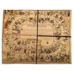 Ancien jeu de l’oie renouvelé des grecs