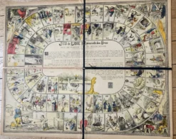 Ancien jeu de l’oie renouvelé des grecs