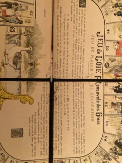 Ancien jeu de l’oie renouvelé des grecs
