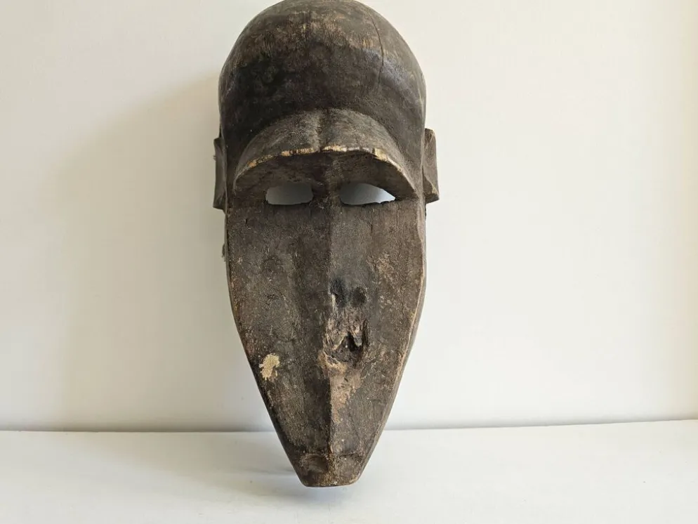Ancien masque Africain Hyène Bambara - Baman Mali - Art Africain tribal