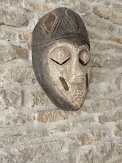 Ancien masque Africain (Tribu a identifier) Kwele Punu Art Africain tribal