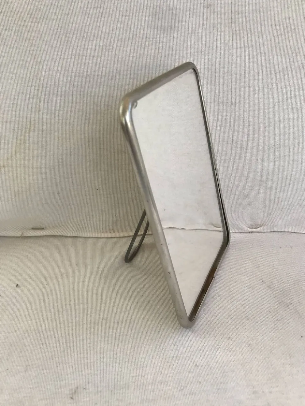 Ancien miroir barbier 13x18cm