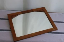 Ancien miroir en bois