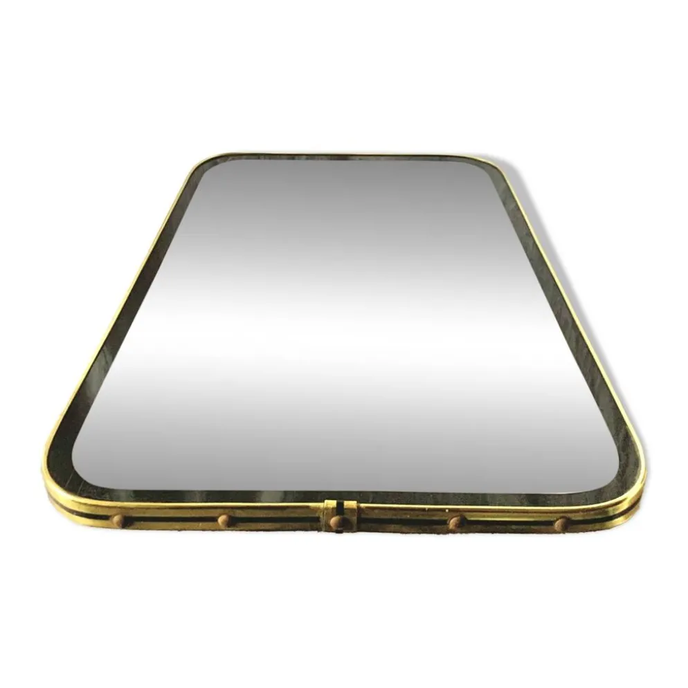 Ancien miroir rétroviseur - forme libre