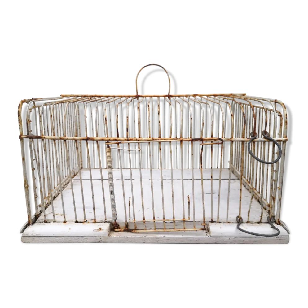 Ancienne cage à oiseaux