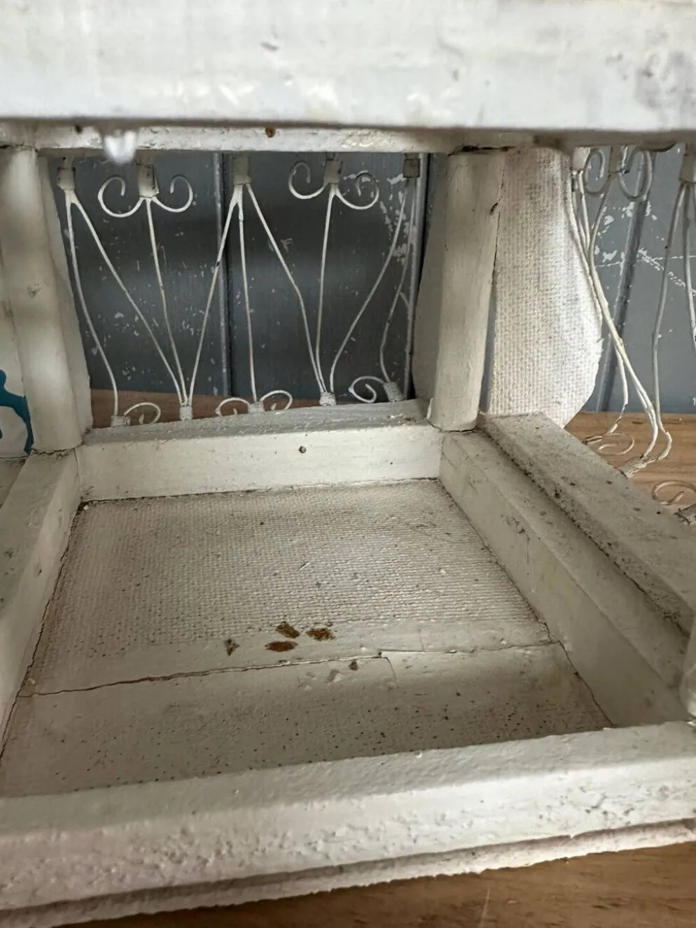 Ancienne cage à oiseaux tunisienne