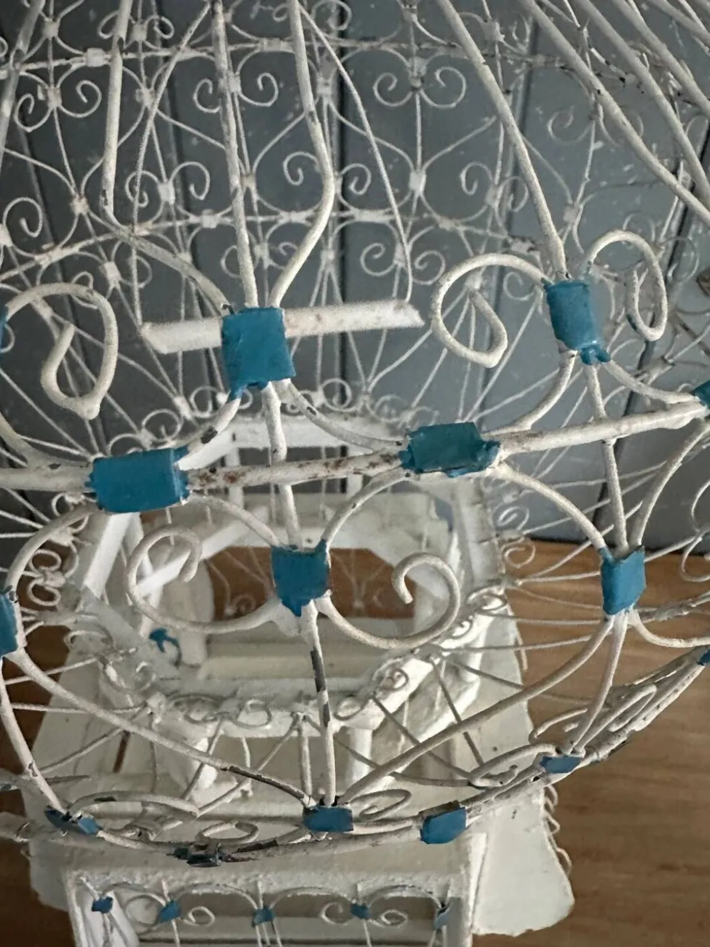 Ancienne cage à oiseaux tunisienne