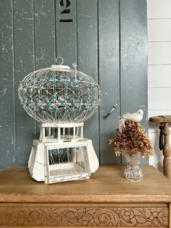 Ancienne cage à oiseaux tunisienne