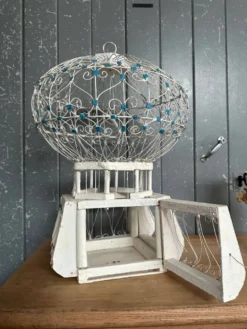 Ancienne cage à oiseaux tunisienne