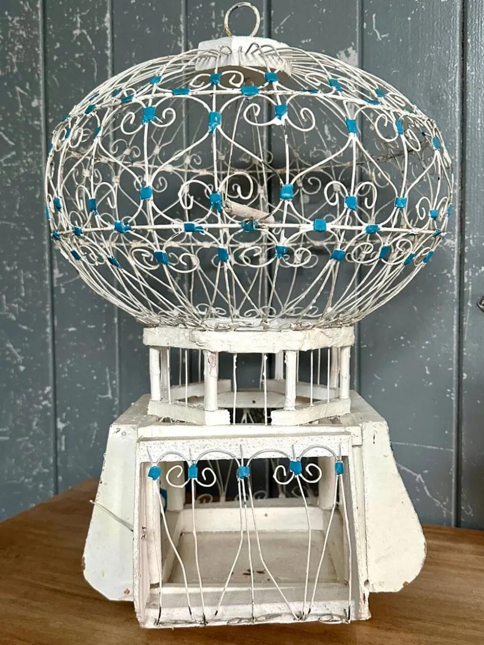 Ancienne cage à oiseaux tunisienne