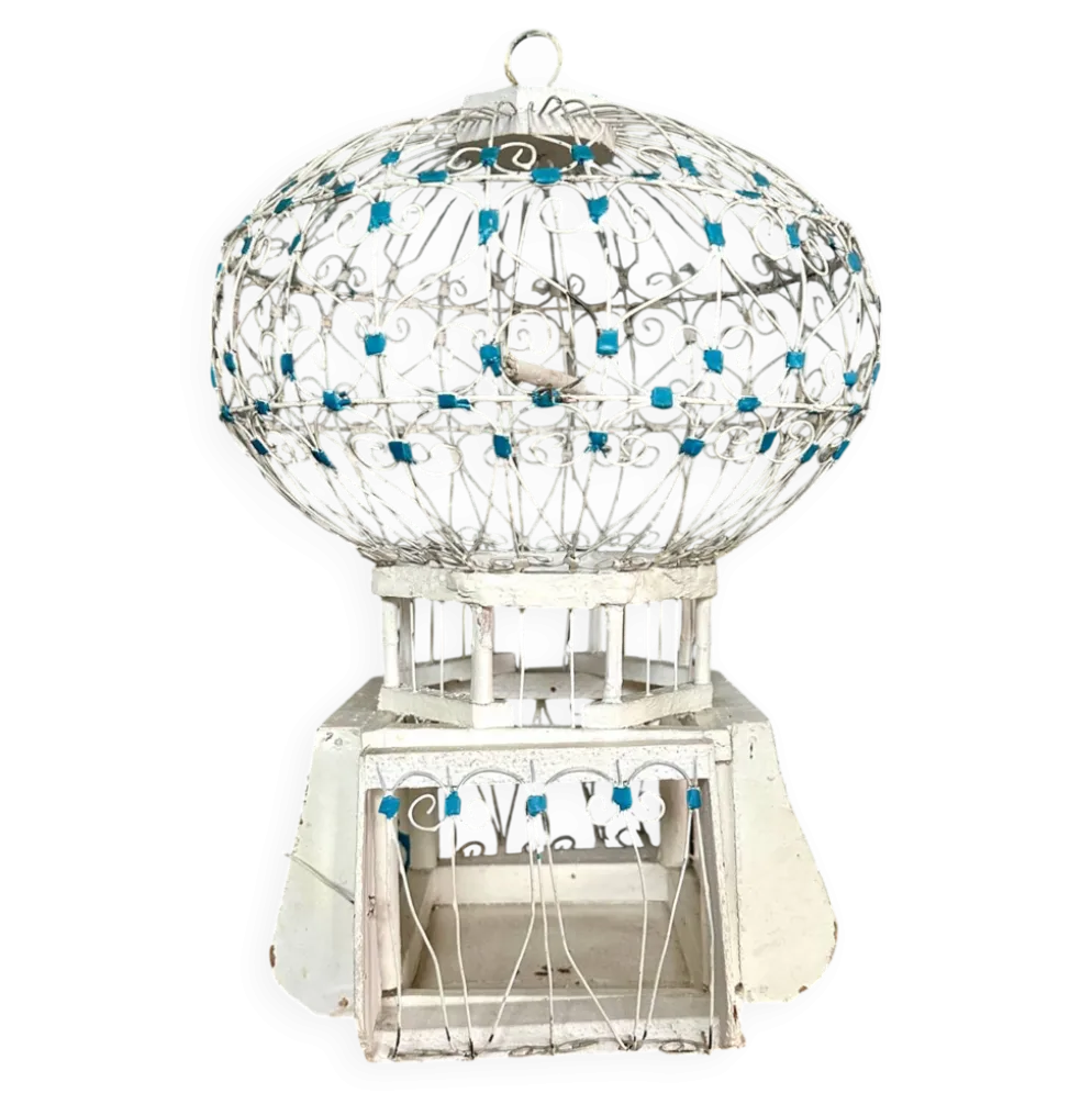 Ancienne cage à oiseaux tunisienne
