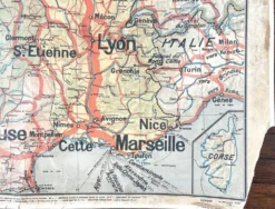 Ancienne carte Vidal-Lablache 7, Mézières, T45, 1910 - France Trains