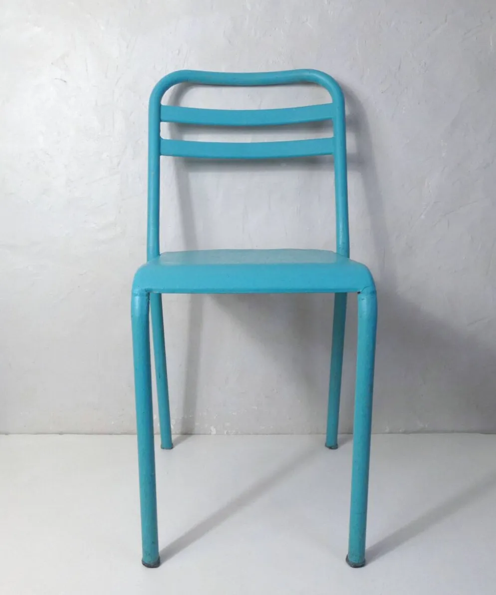 Ancienne chaise de jardin Tolix