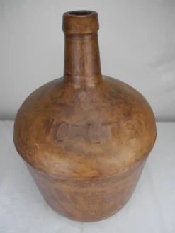 Ancienne dame jeanne 10 litres viresa old french demijohn large jug bouteille bonbonne