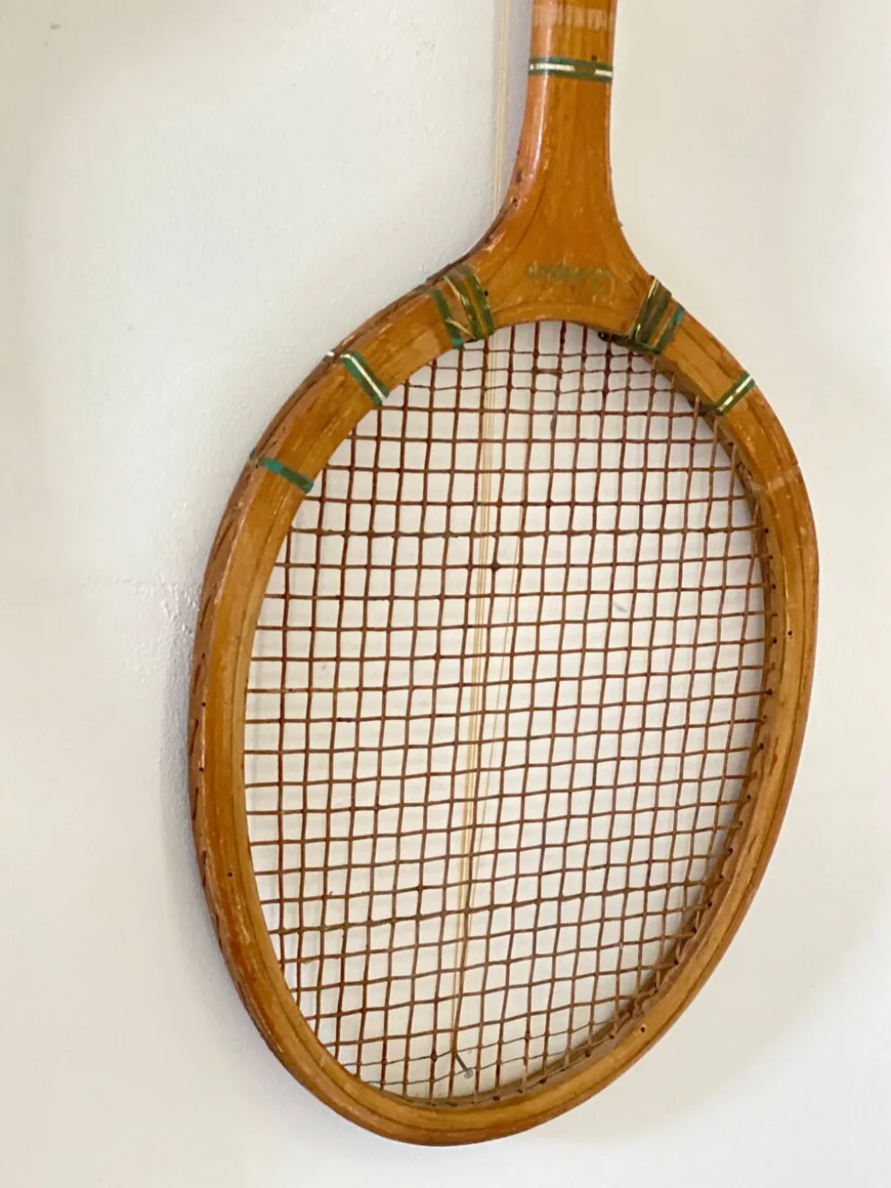Ancienne paire de raquette de tennis vintage