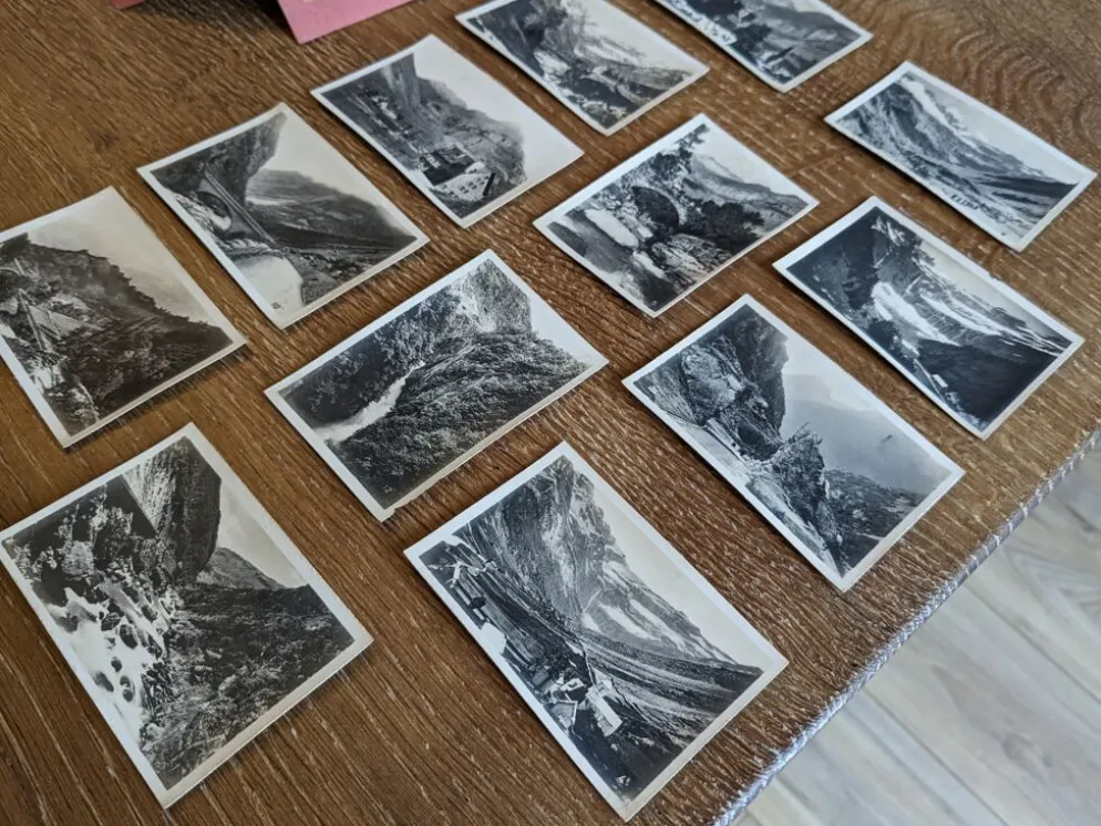 Ancienne pochette souvenir de 12 vues de Gavarnie années 20