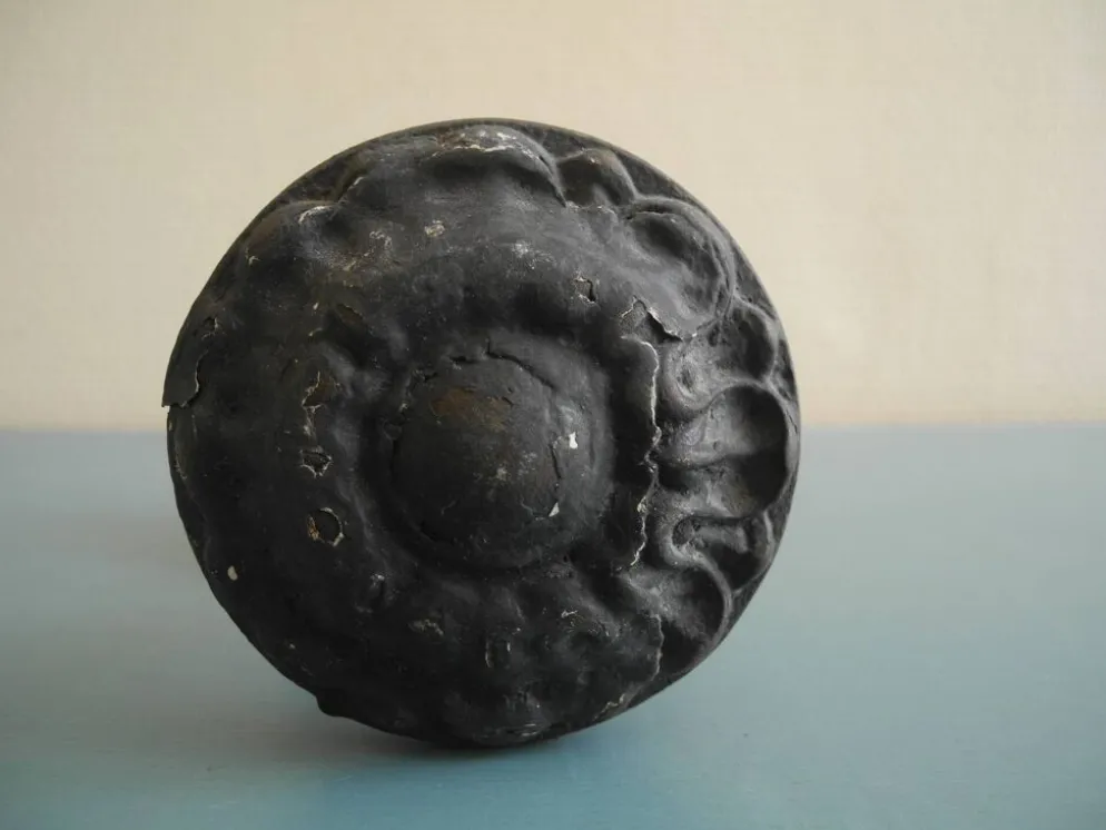 ancienne poignée porte fonte antique french cast iron door handle