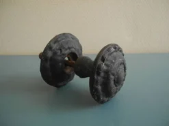 ancienne poignée porte fonte antique french cast iron door handle