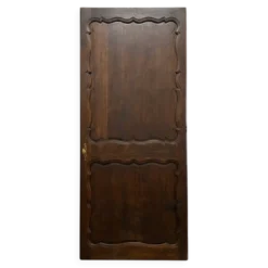 Ancienne porte moulurée en chêne