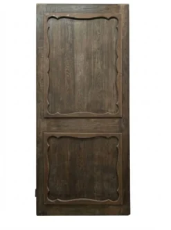 Ancienne porte moulurée en chêne