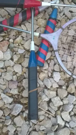 ancienne raquette badminton
