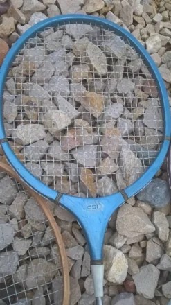 ancienne raquette badminton