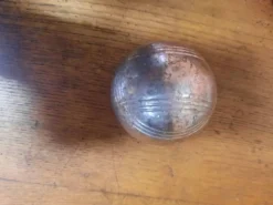 6 anciennes boules de petanque