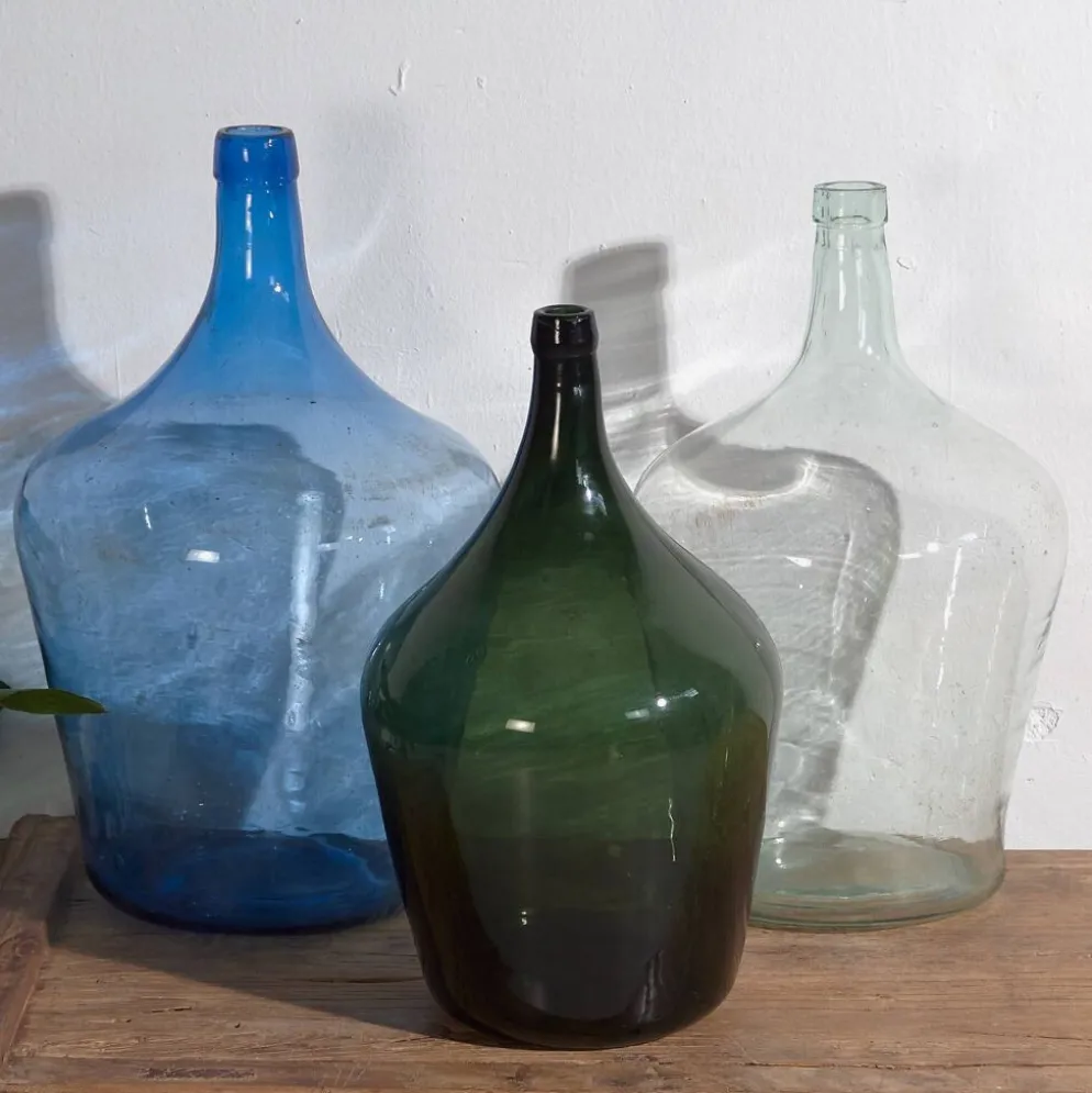 Anciennes coupes en verre (c.1920). Ensemble 3 pièces #4