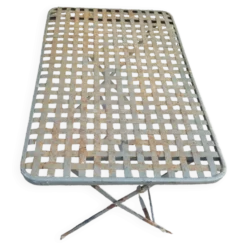 Ancienne table de jardin pliante