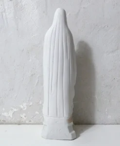 Ancienne vierge Marie statue en biscuit 25,5 cm