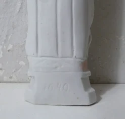 Ancienne vierge Marie statue en biscuit 25,5 cm