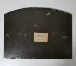 Ancienn miroir ciselé art déco argenture cuivre