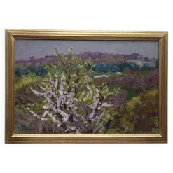 Ancien tableau Huile sur carton signé dimension : hauteur -57cm- largeur-83