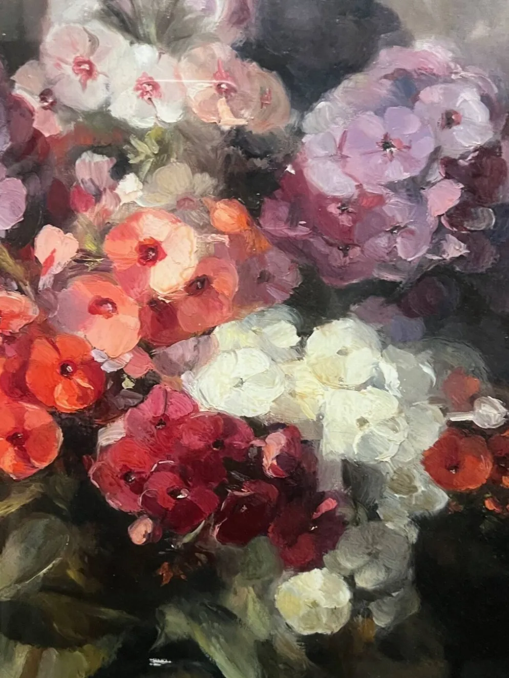 Andrée Marissal-Calberg, "Hortensias dans un vase".