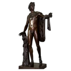 Apollon du Belvédère, bronze d’après l’antique, cachet du fondeur, Jaboeuf et Rouard, Paris