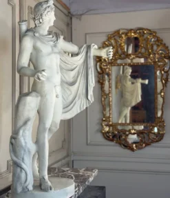 Apollon du Belvédère, plâtre d’après l’Antique, vers 1900